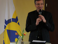 Bischof Dr. Gerber spricht zur Schönstattfamilie